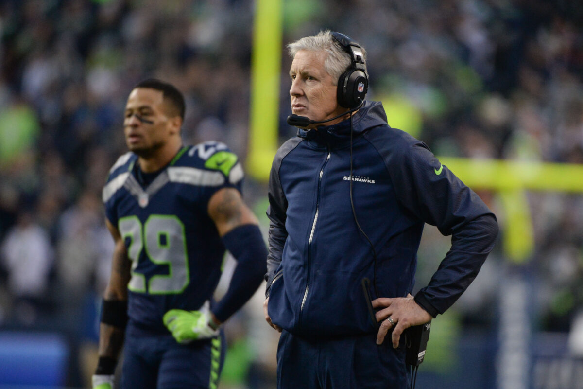Seahawks share cartoon tribute to Pete Carroll that leaves out Earl Thomas