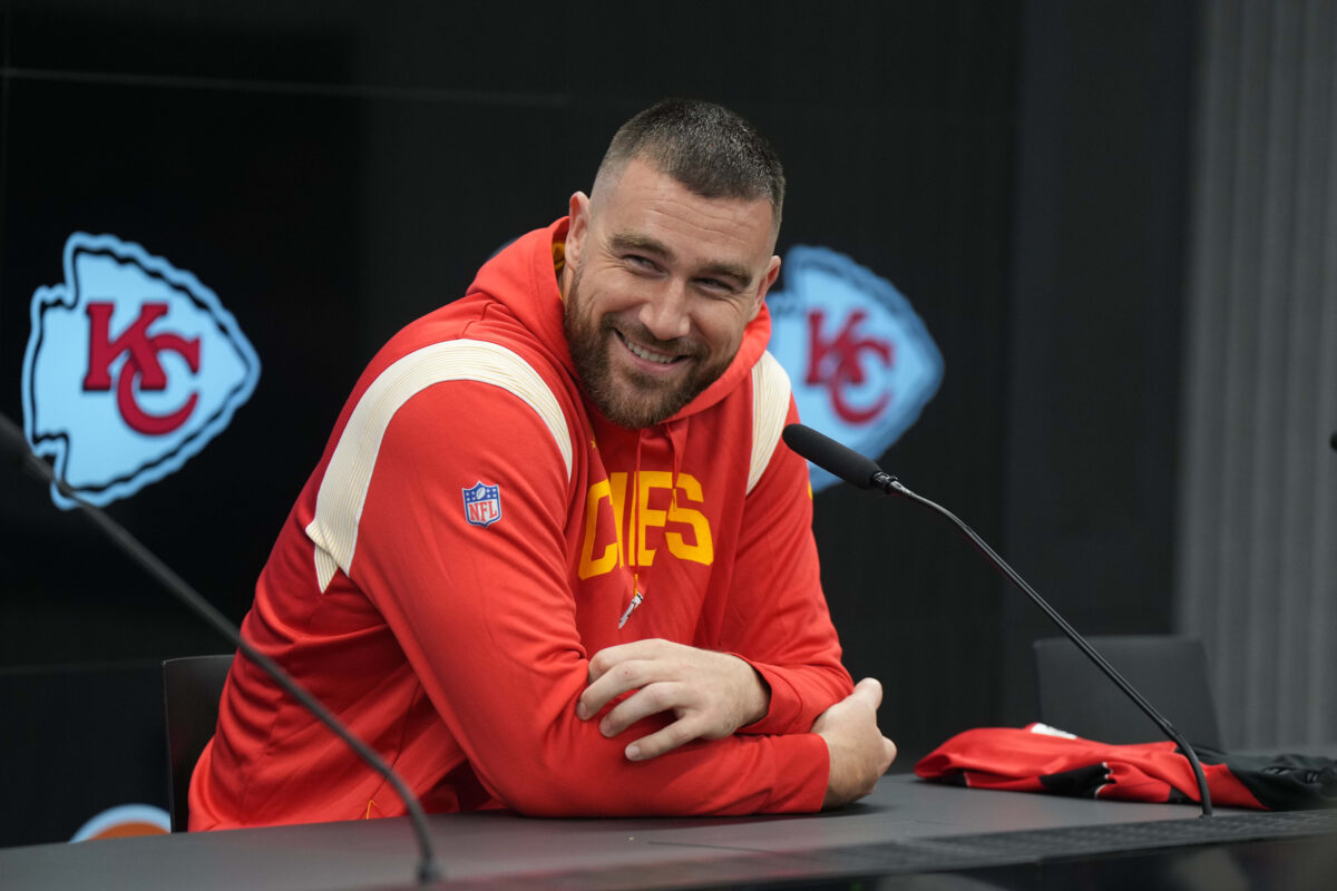 Travis Kelce mimicking the sound of mayonnaise is the grossest yet intriguing thing you’ll hear all day