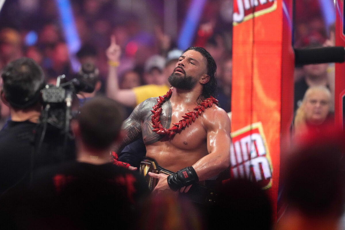 WWE Royal Rumble 2024 results: Roman Reigns survives Fatal Four-Way, marches on to ‘Mania