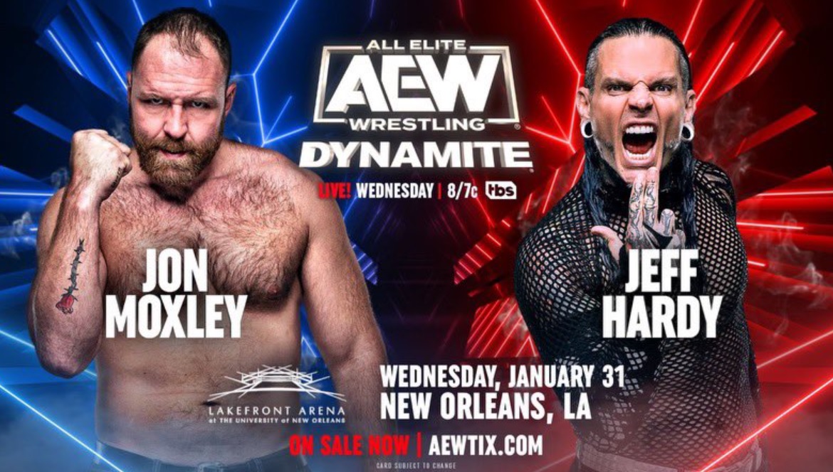 AEW Dynamite preview 01/31/24: Mox vs. Jeff Hardy, Dealer’s Choice matches in NOLA