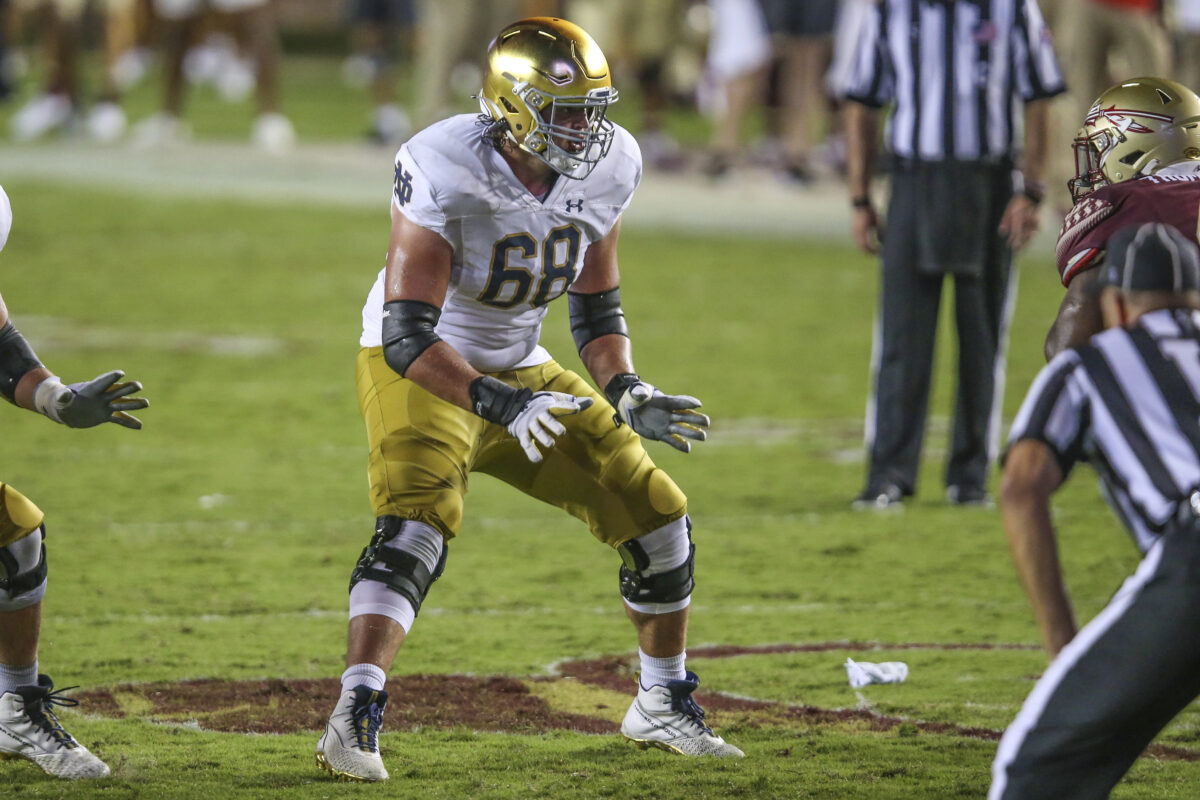 Notre Dame football transfer finds new home in California