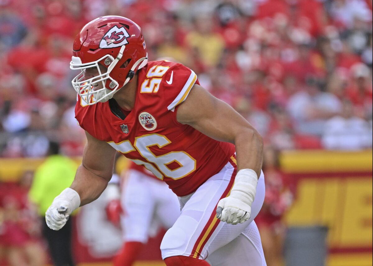 Chiefs DL George Karlaftis put together an exceptional performance vs. Bengals