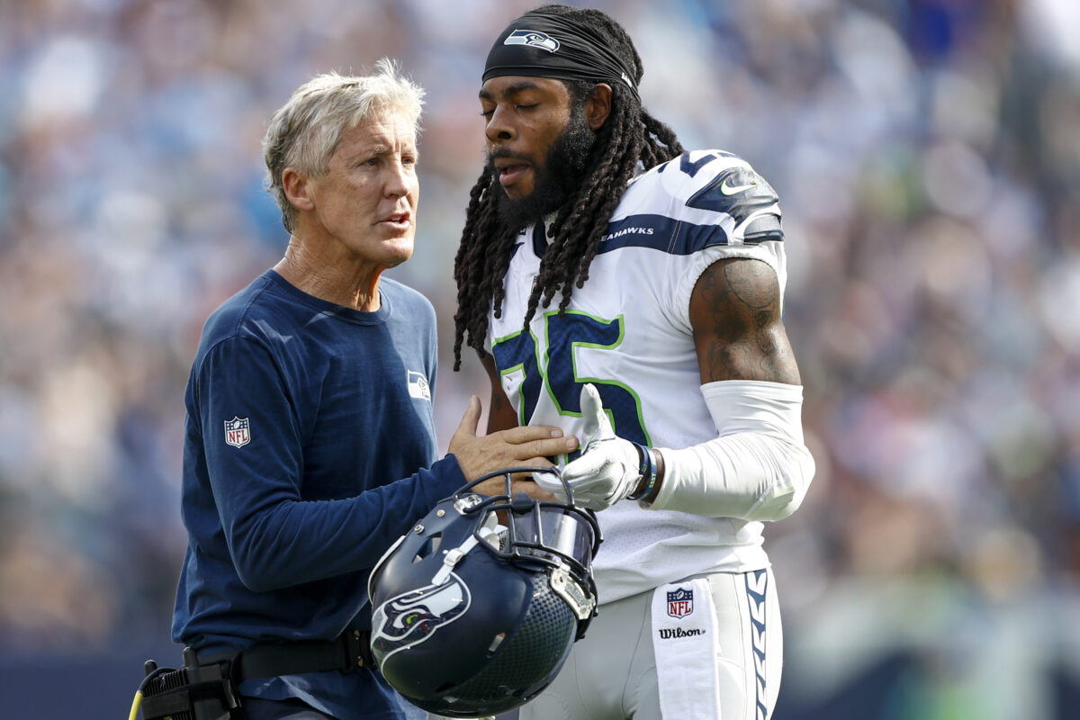 Richard Sherman ‘very surprised’ by Seahawks’ decision with Pete Carroll