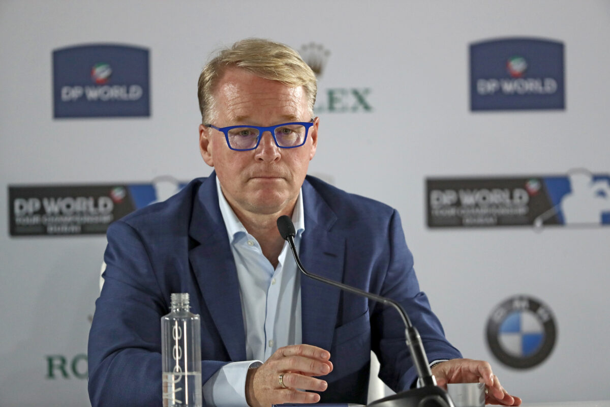 Outgoing DP World Tour CEO Keith Pelley calls out PGA Tour’s lack of global vision