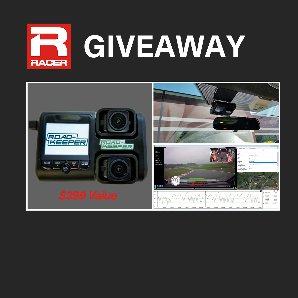 RACER Sweepstakes: 2024 Road-Keeper Giveaway