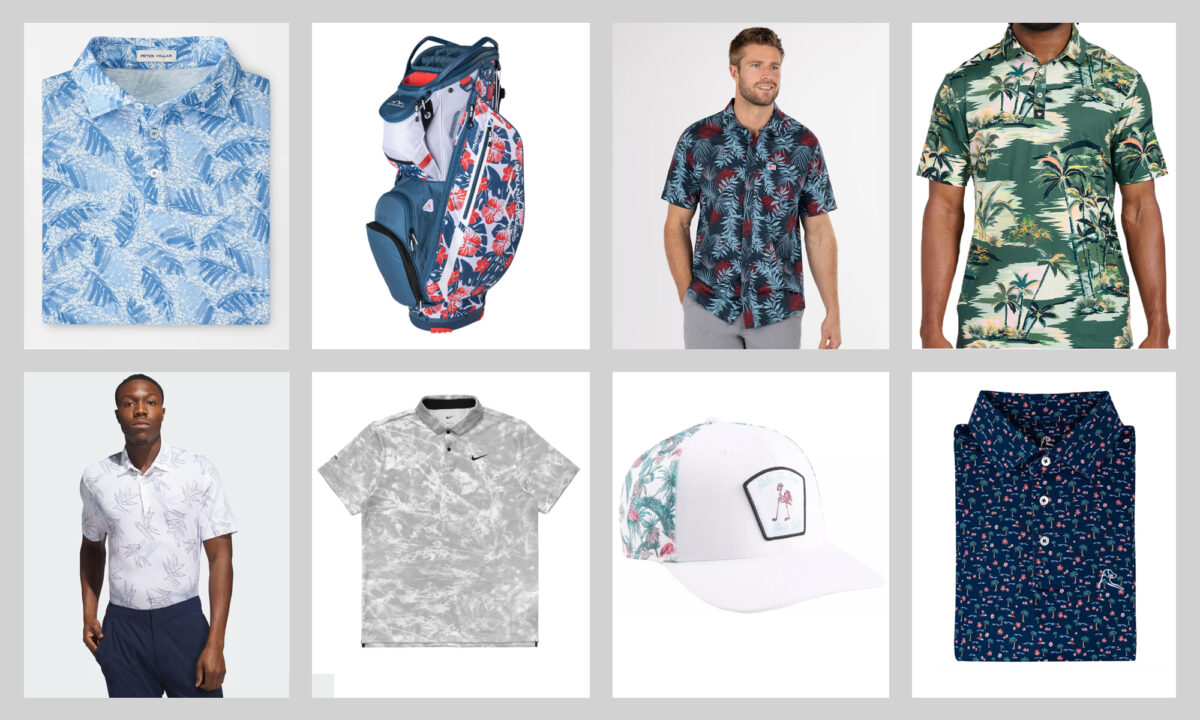 Tropical golf apparel and equipment to celebrate the PGA Tour’s return to Hawaii in 2024