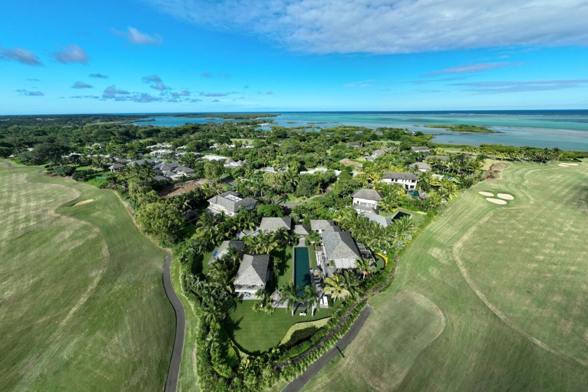 Sick of the cold? Check out this $8.7M island retreat on an Ernie Els-designed golf course (with an amazing pool and ocean views)