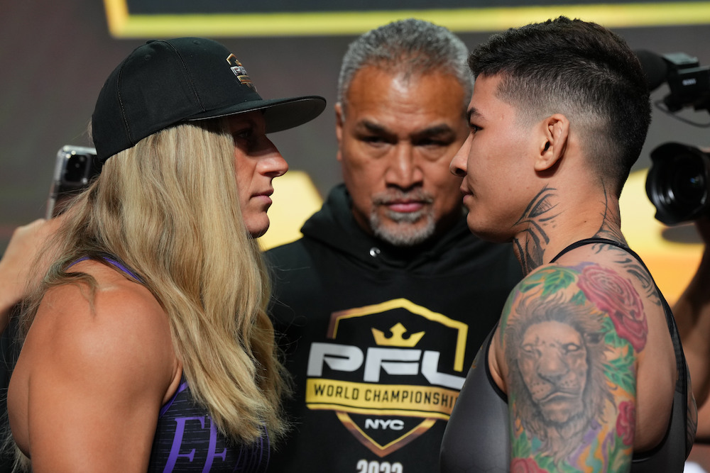 Larissa Pacheco worried Kayla Harrison will ‘lose potency’ with bantamweight drop for UFC 300