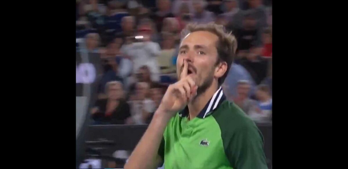 ‘KARMA!’ Lip-readers think Daniil Medvedev got revenge on Alexander Zverev after Australian Open win