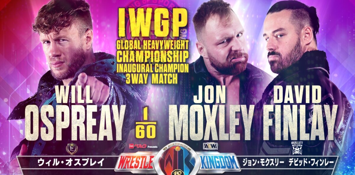 NJPW Wrestle Kingdom 18 results: Finlay goes Global, outlasting Moxley, Ospreay