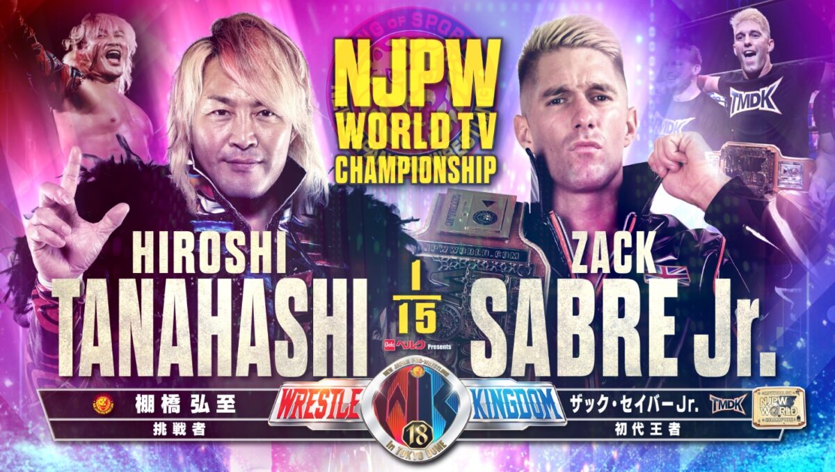 NJPW Wrestle Kingdom 18 results: President, Ace, Champion as Hiroshi Tanahashi pins Zack Sabre Jr.