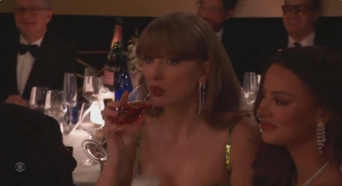 Taylor Swift’s devastating look at Jo Koy’s unfunny Golden Globes joke became an instant meme