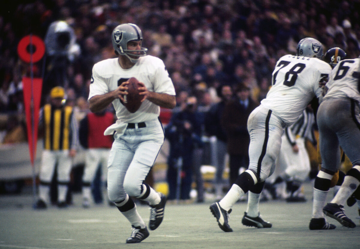 NFL Senior Researcher intentionally tailors criteria ranking QB wins to exclude Raiders Daryle Lamonica