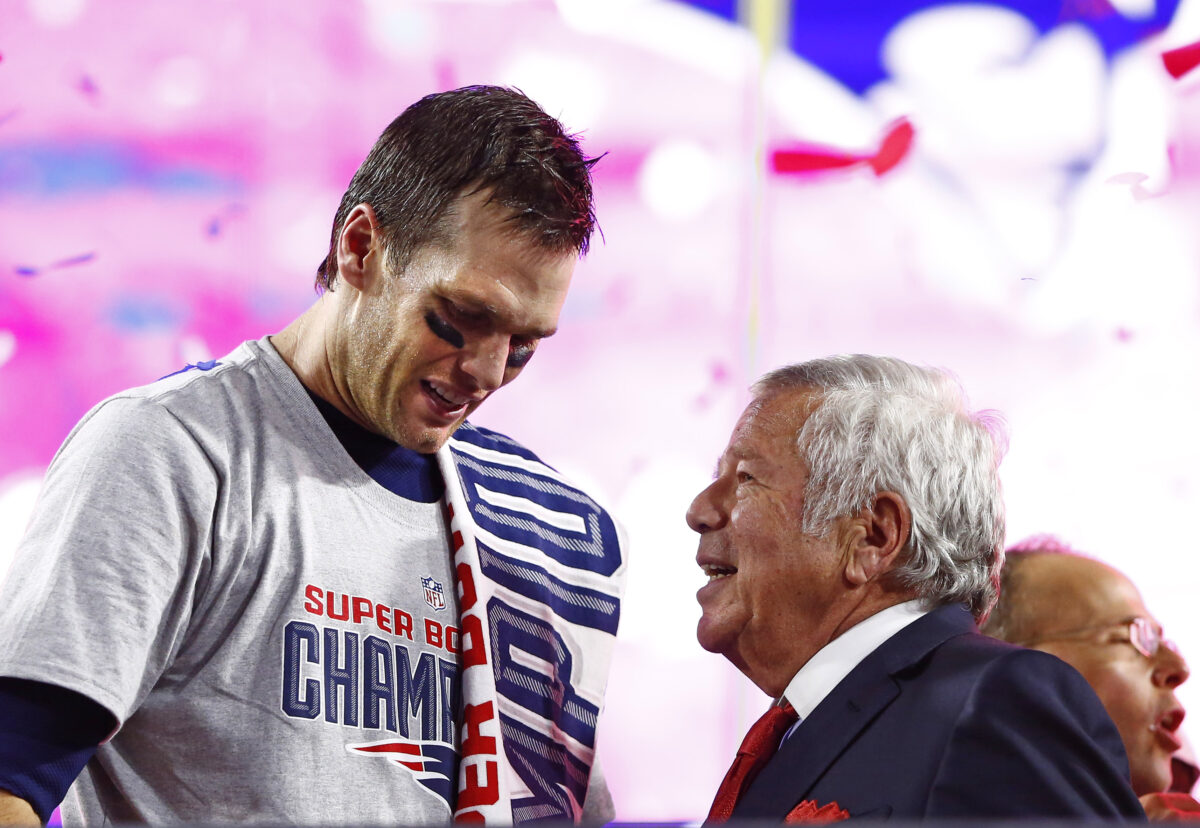 Tom Brady Sr. reveals Robert Kraft admission that Patriots made mistake letting Tom Brady leave