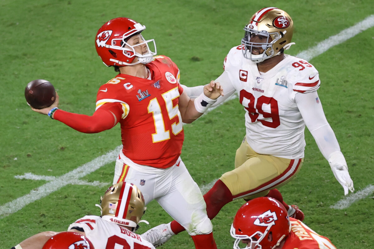 Check out the Chiefs’ recent history against the 49ers