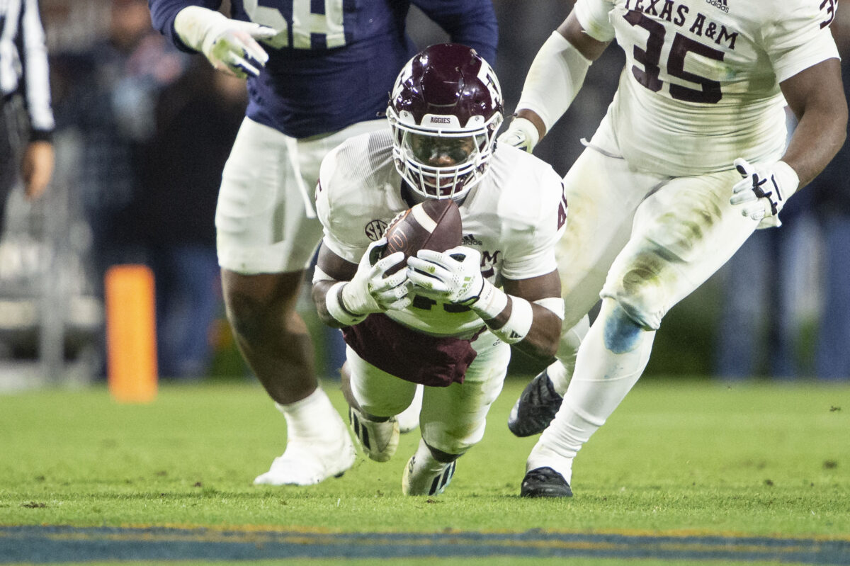 Report: Edgerrin Cooper ‘stood out’ to Pittsburgh Steelers, who ‘love’ the Texas A&M LB prospect