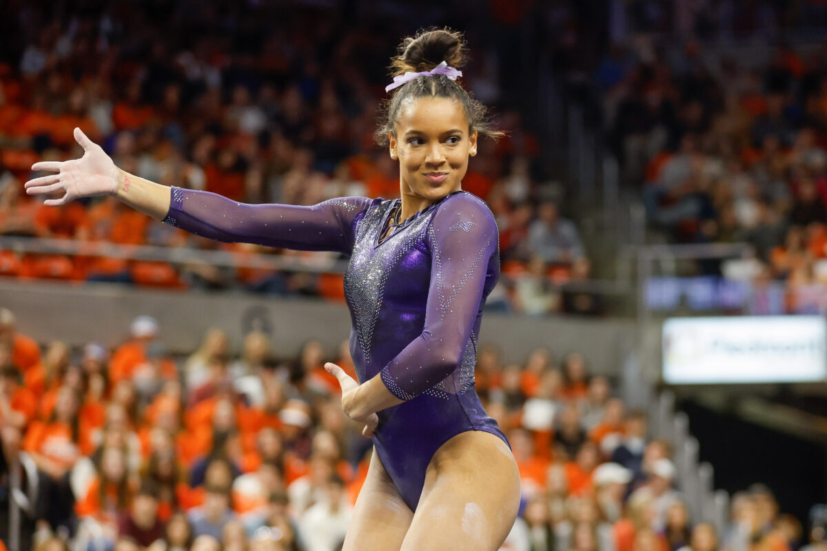 LSU’s Haleigh Bryant takes home another SEC Gymnast of the Week award