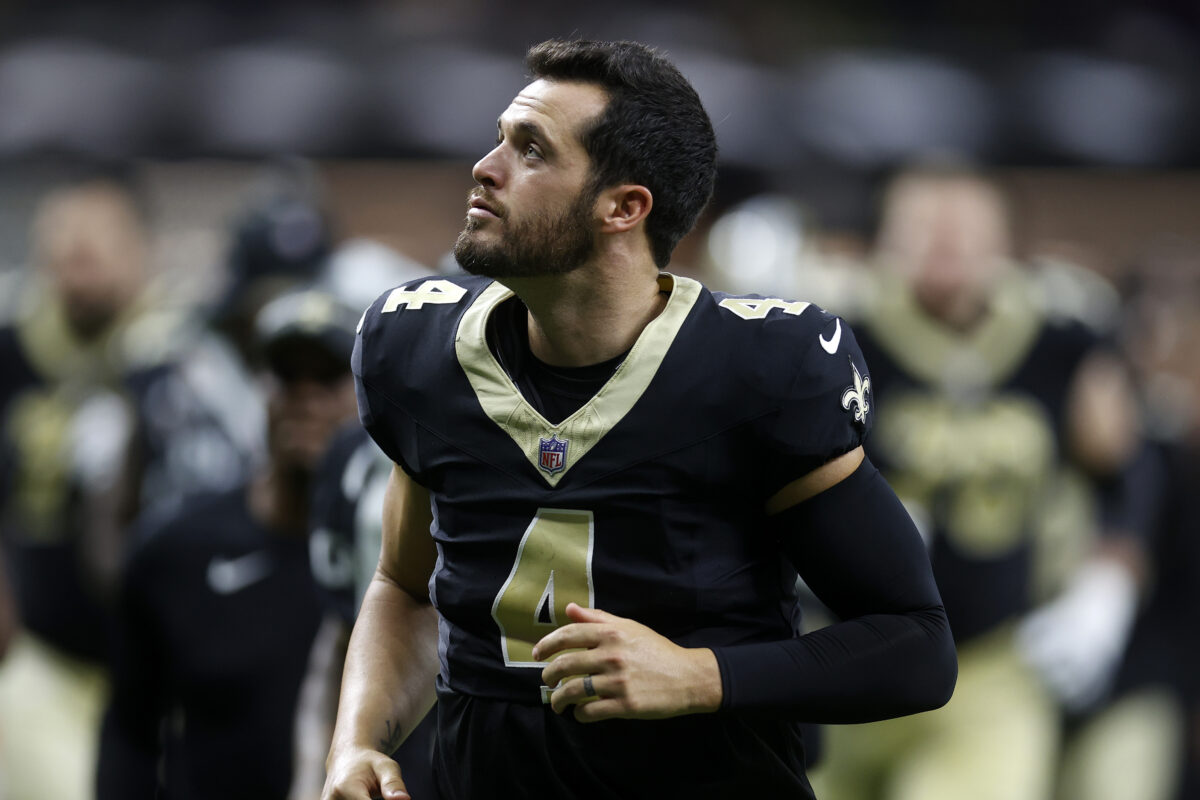 Twitter reacts to the Saints restructuring Derek Carr’s contract