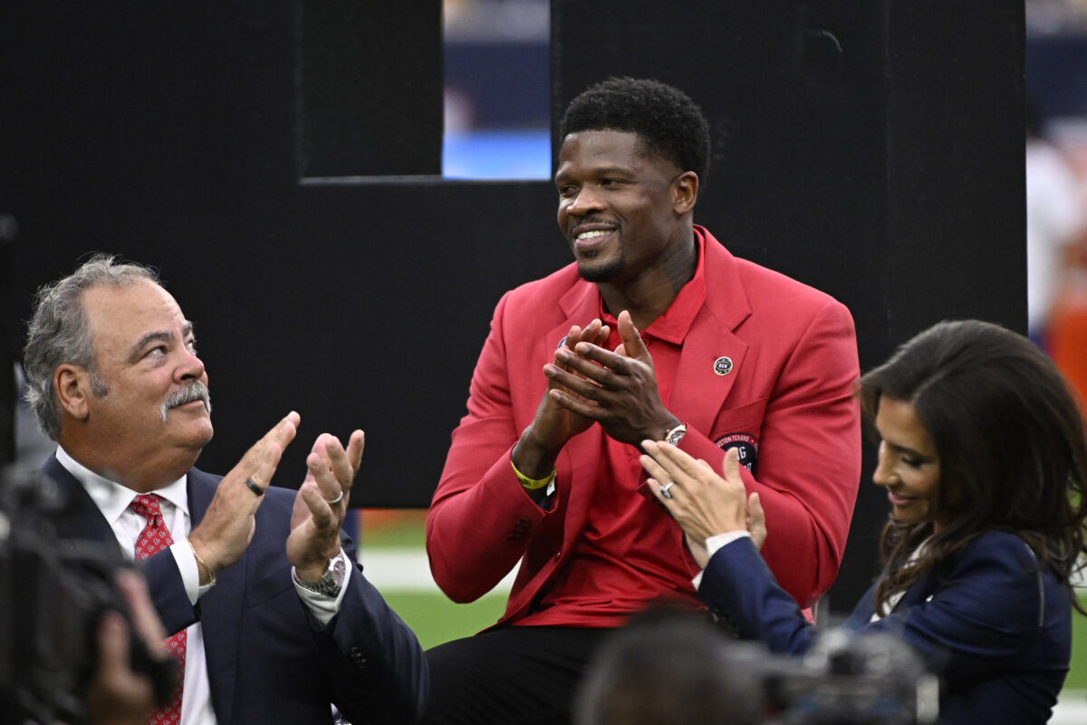 Texans owners thank Andre Johnson following Hall of Fame announcement