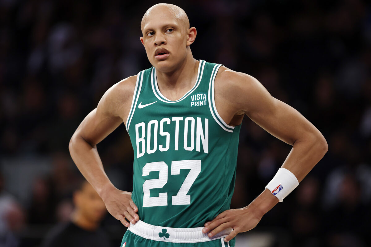 Neemias Queta gives an update on Jordan Walsh’s progress with the Maine Celtics