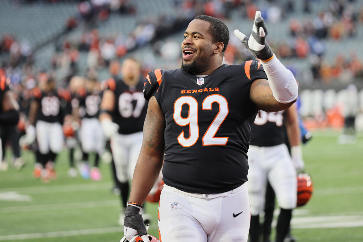 Bengals’ B.J. Hill floated as cut candidate