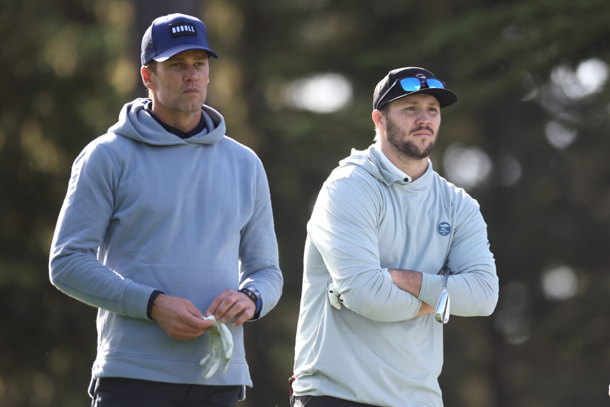 Watch: Tom Brady topping his opening tee shot at Pebble Beach may be the most relatable thing he has ever done