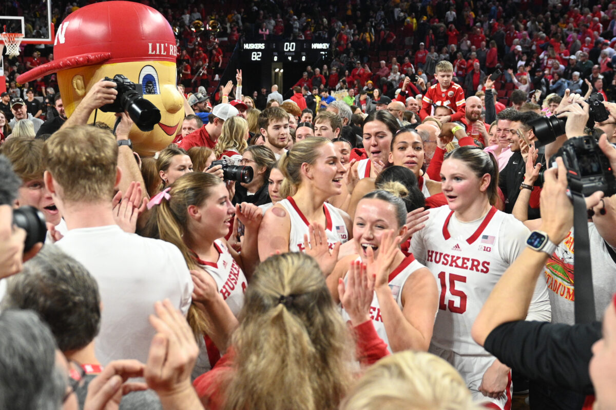 Nebraska women’s basketball sets television viewership record