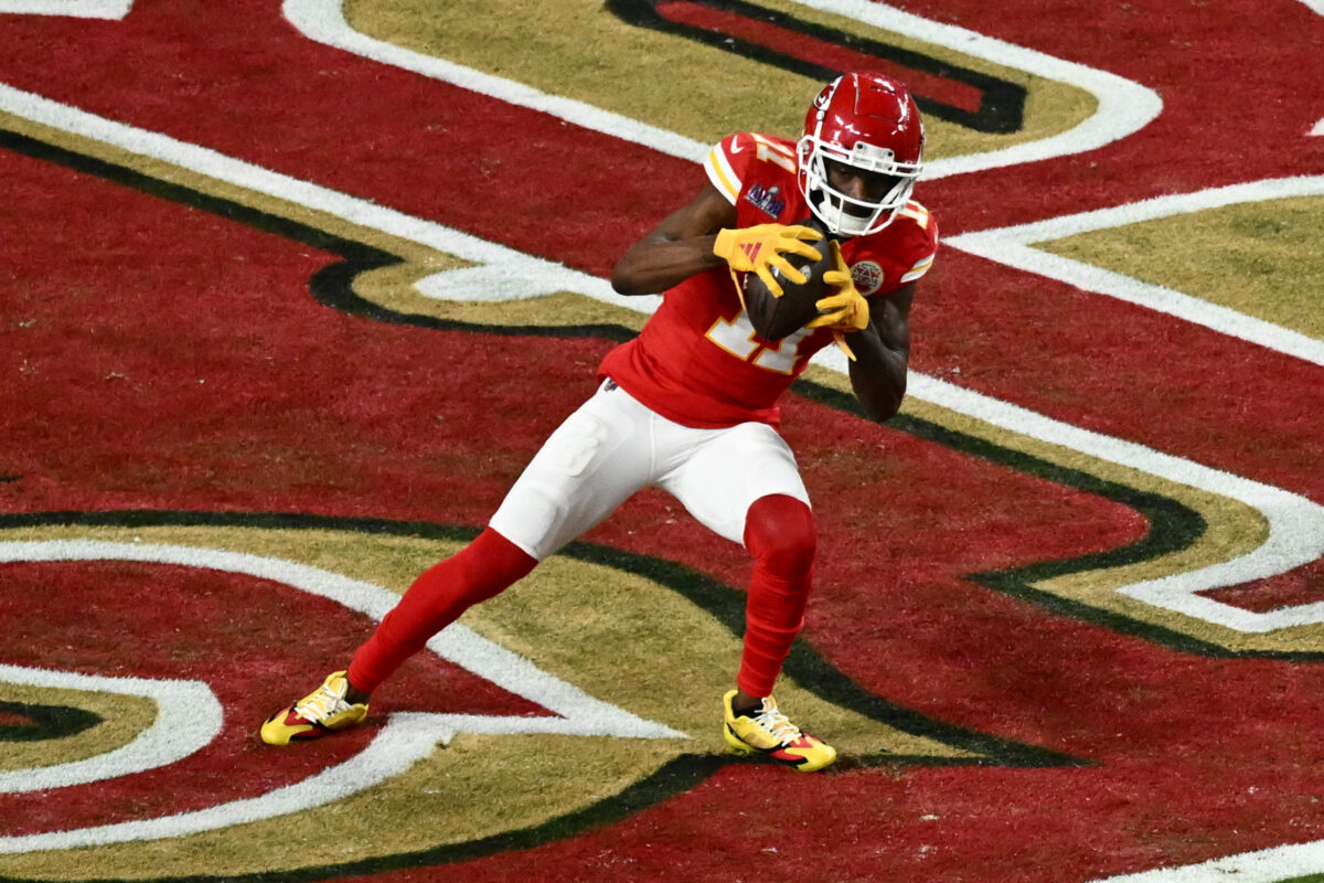 Special teams turnover sets up Chiefs for first lead of Super Bowl 58