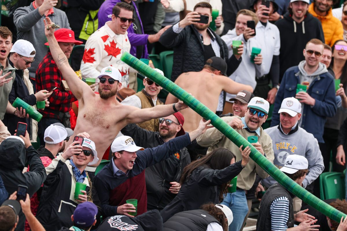 The Beer Snake at the WM Phoenix Open’s 16th hole is alive and well