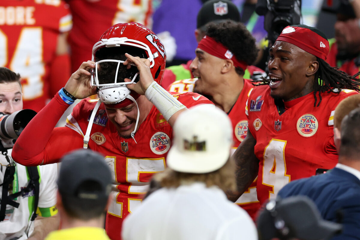 Rashee Rice said Patrick Mahomes called his shot before the Chiefs’ Super Bowl-winning TD drive
