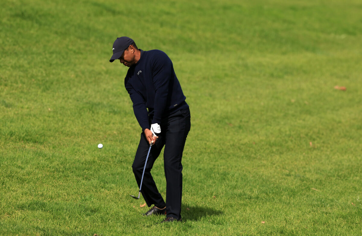Photos: Tiger Woods at the PGA Tour’s 2024 Genesis Invitational