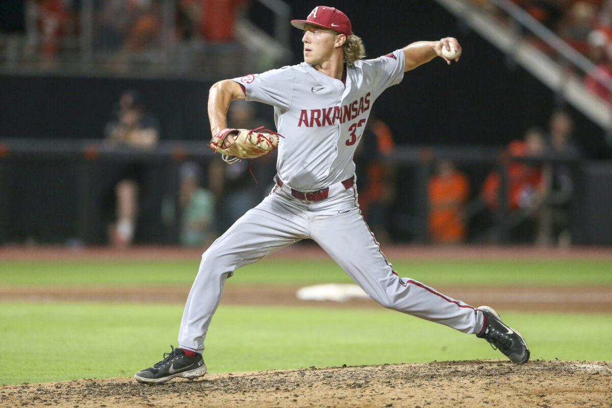 Kendall Rogers of D1Baseball predicts Arkansas to win the College World Series