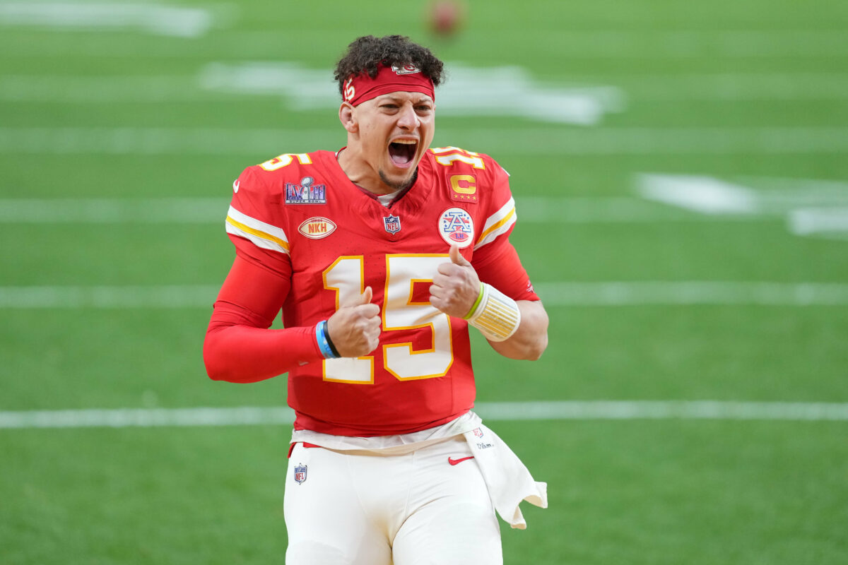Chiefs QB Patrick Mahomes is motivated by the prospect of a three-peat