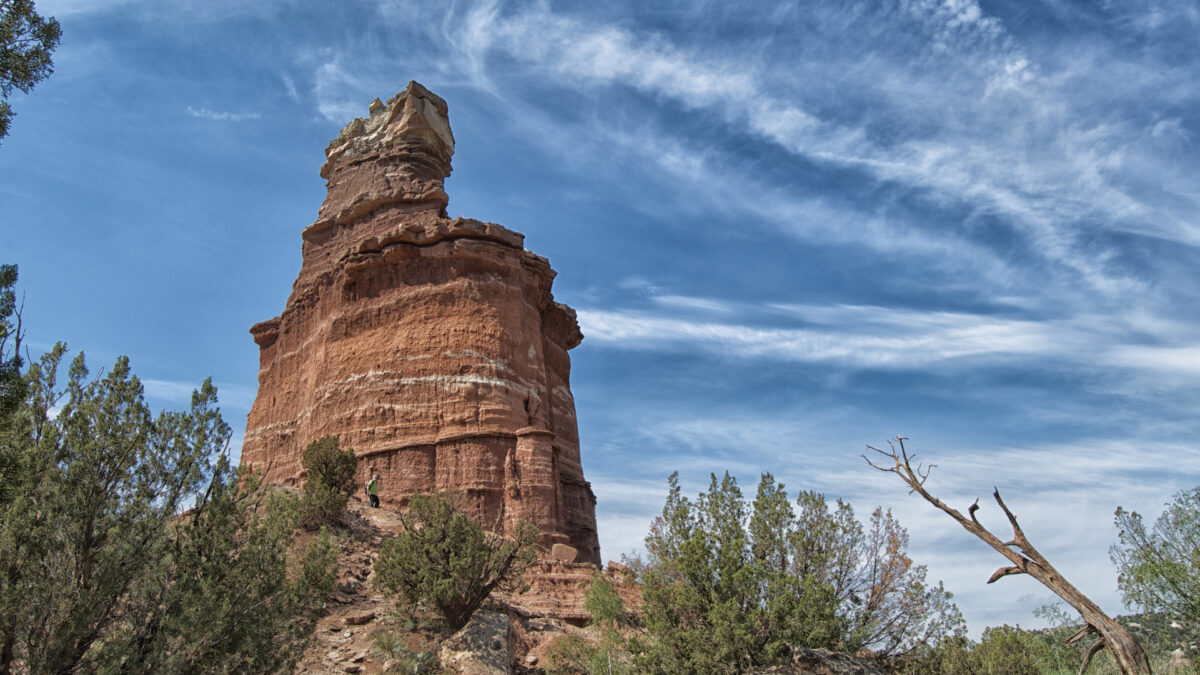 See what trail running is like at Palo Duro Canyon’s Lighthouse Trail