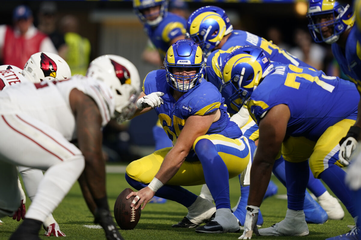 Sean McVay: Rams in talks with Coleman Shelton, ‘would really like’ to keep him