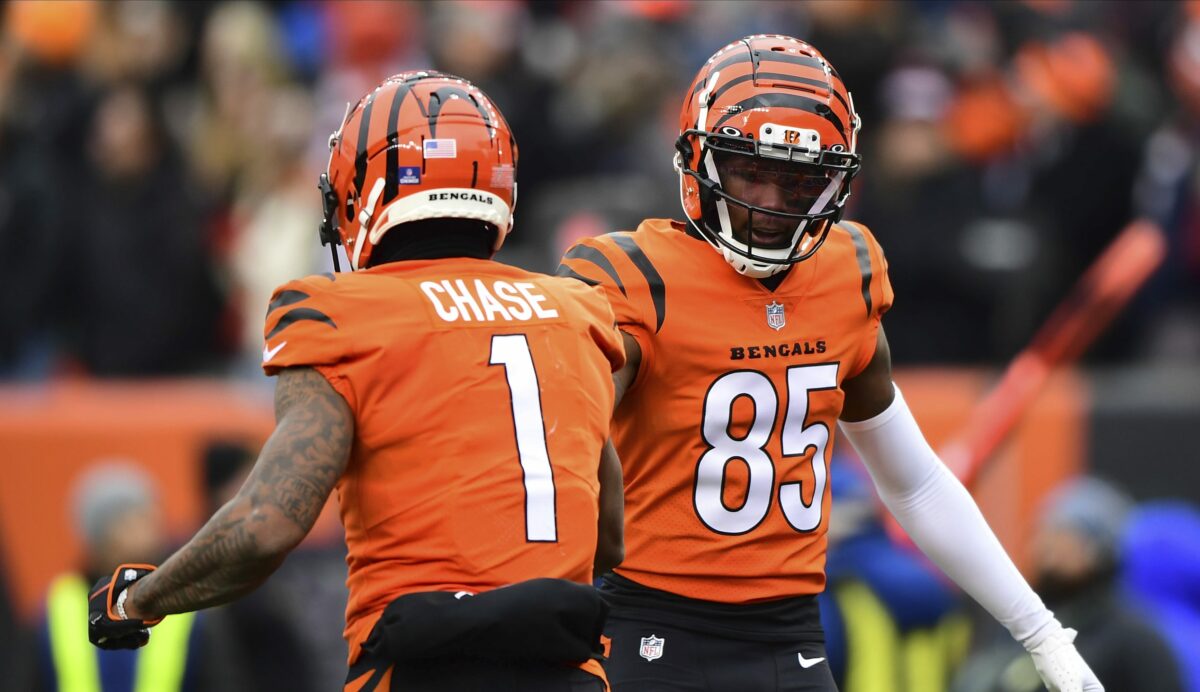 Bengals WRs Ja’Marr Chase and Tee Higgins on why the Bears should trade the No. 1 NFL Draft pick