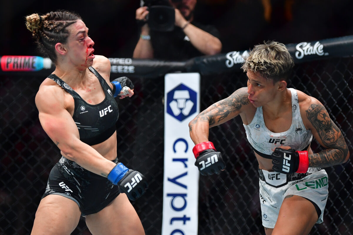UFC 298 results: Amanda Lemos’ superior striking damages Mackenzie Dern in hard-fought decision