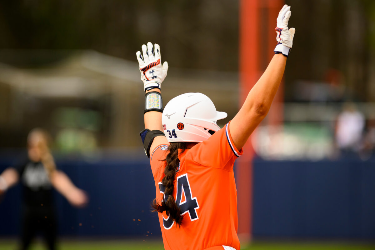 Saved by rain: Auburn softball’s rematch with Virginia Tech ends in tie