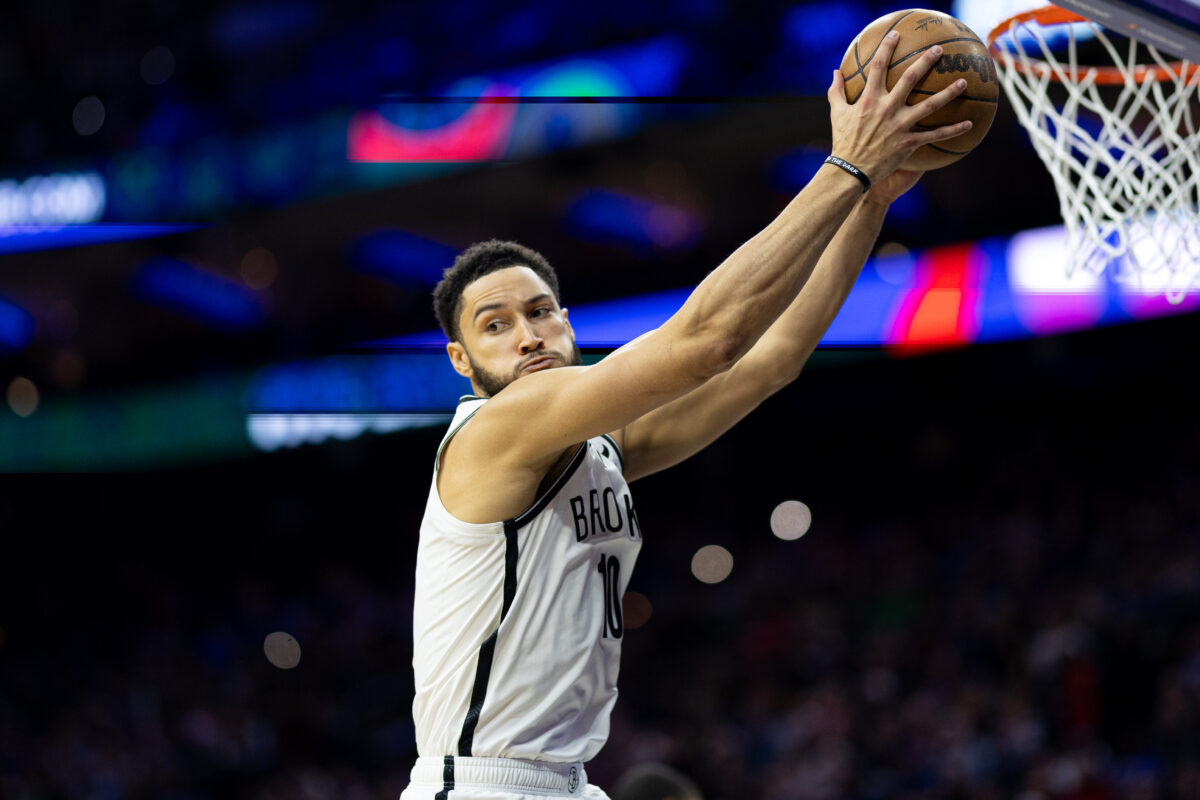 Nets’ Ben Simmons reacts to Sixers fans booing him after road win