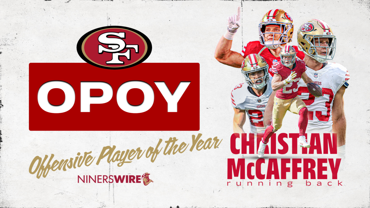 49ers’ Christian McCaffrey wins Offensive Player of the Year