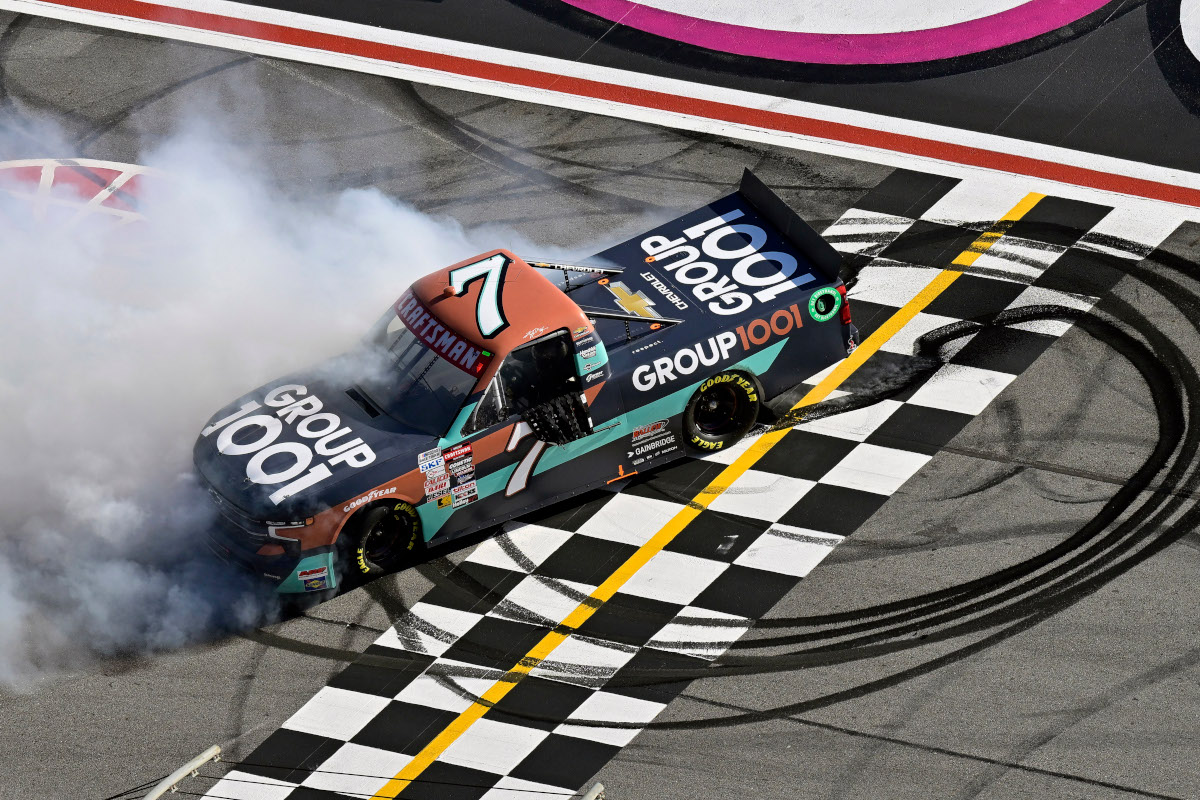 Busch cruises to Truck Series win at Atlanta after Enfinger falters