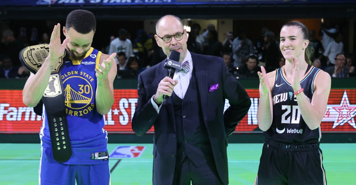 Sue Bird said that Sabrina Ionescu and Steph Curry’s 3-point contest should’ve had a woman in the announcing crew