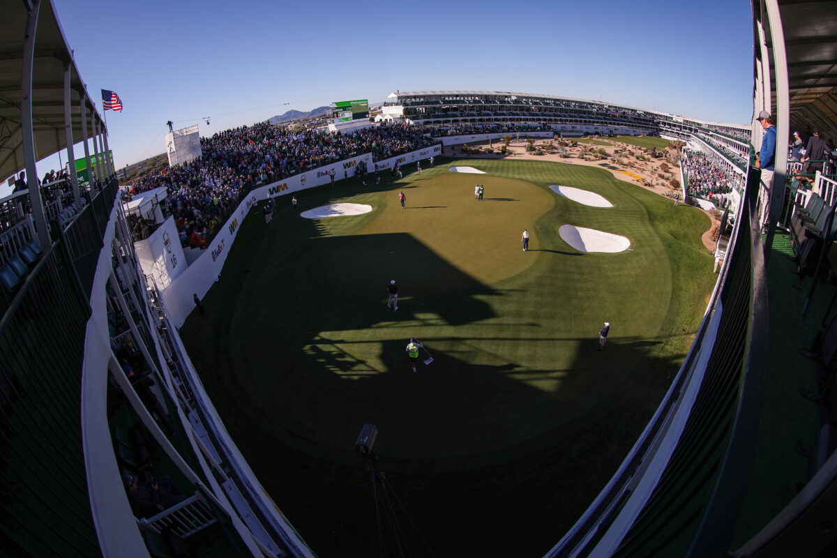 Watch: Drone video shows the 16th hole at TPC Scottsdale is ready for 2024 WM Phoenix Open