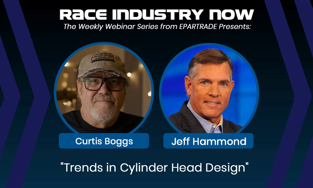 Race Industry Now Webinar: “Trends in Cylinder Head Design”