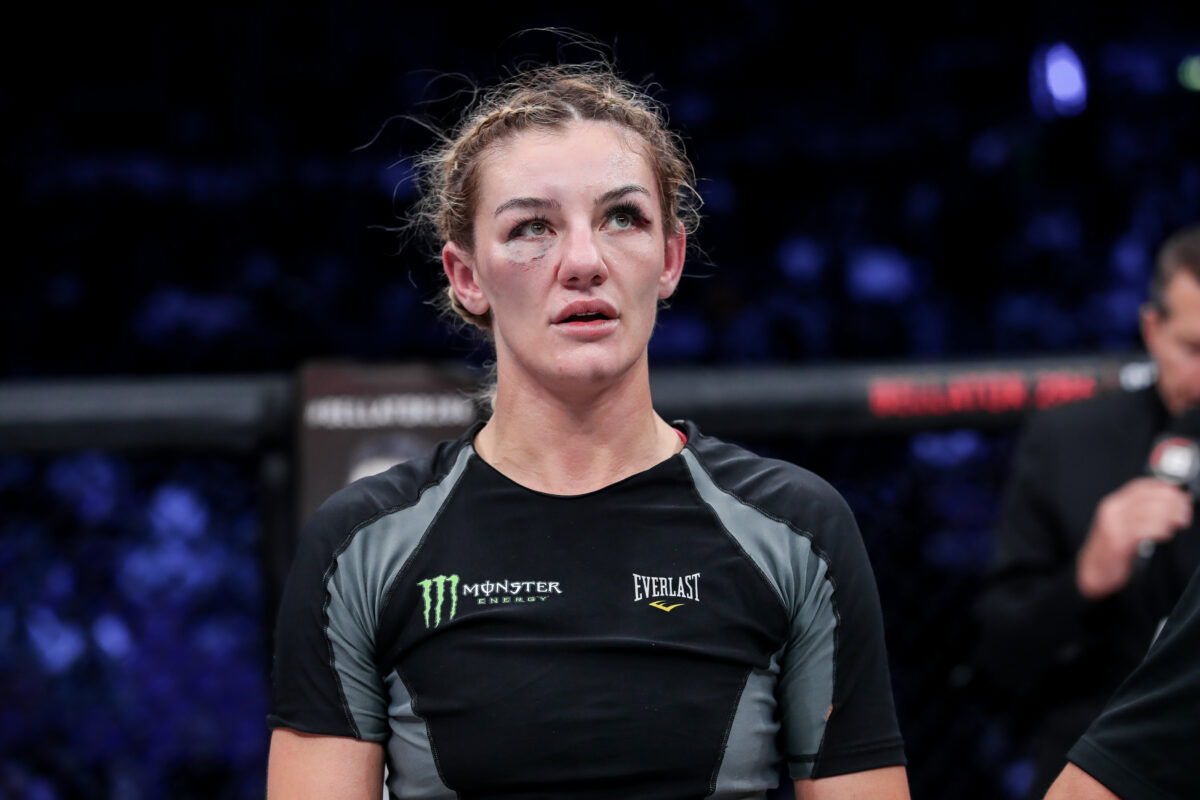 Leah McCourt’s muscle ‘ripped from the bone’, causes ‘devastating’ Bellator Champions Series withdrawal