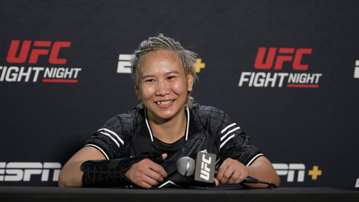 Loma Lookboonmee campaigns for atomweight division after UFC Fight Night 236 win