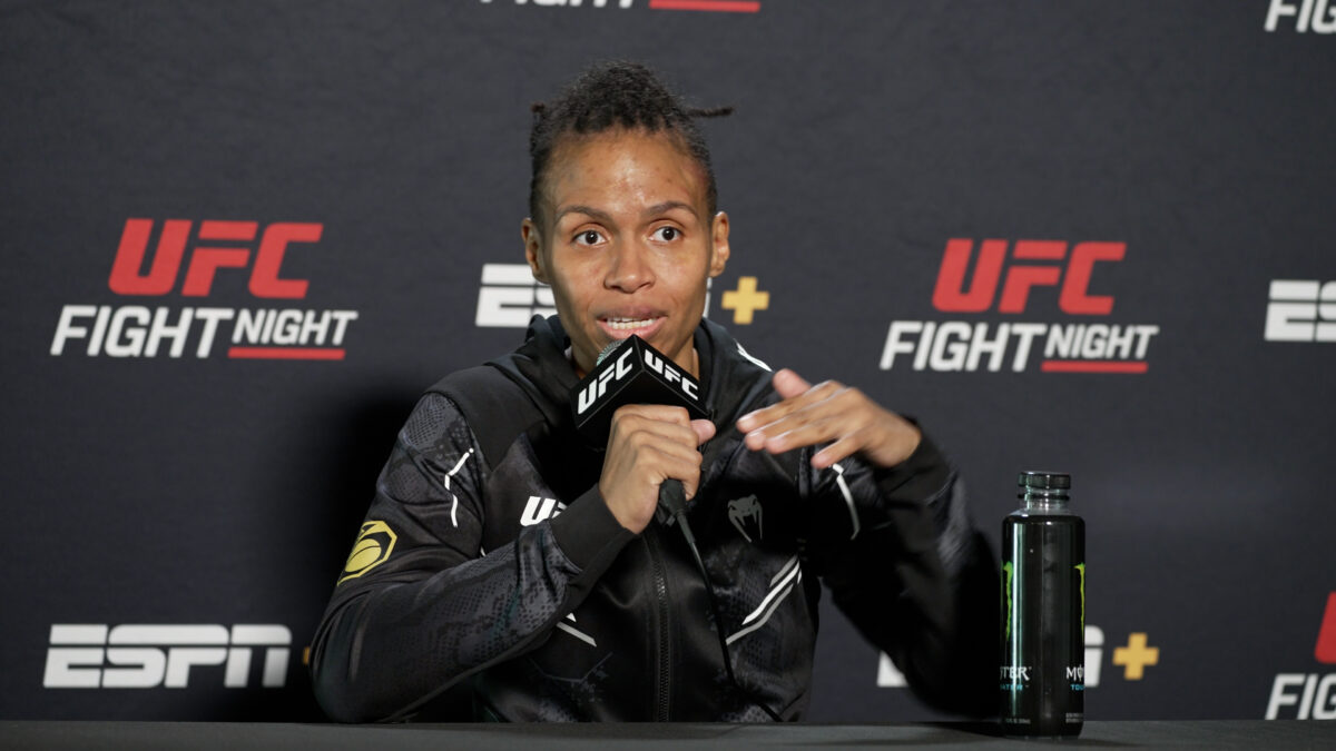 Luana Carolina explains weight miss ahead of comeback TKO win at UFC Fight Night 235