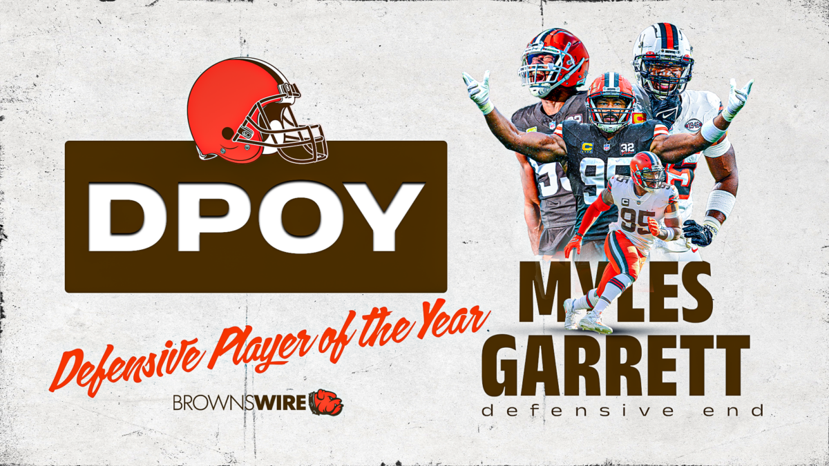 Browns’ Myles Garrett wins Defensive Player of the Year