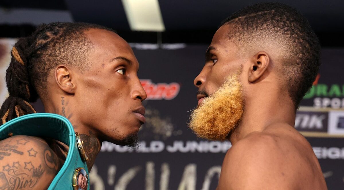 Video and photos: O’Shaquie Foster vs. Abraham Nova weigh-in