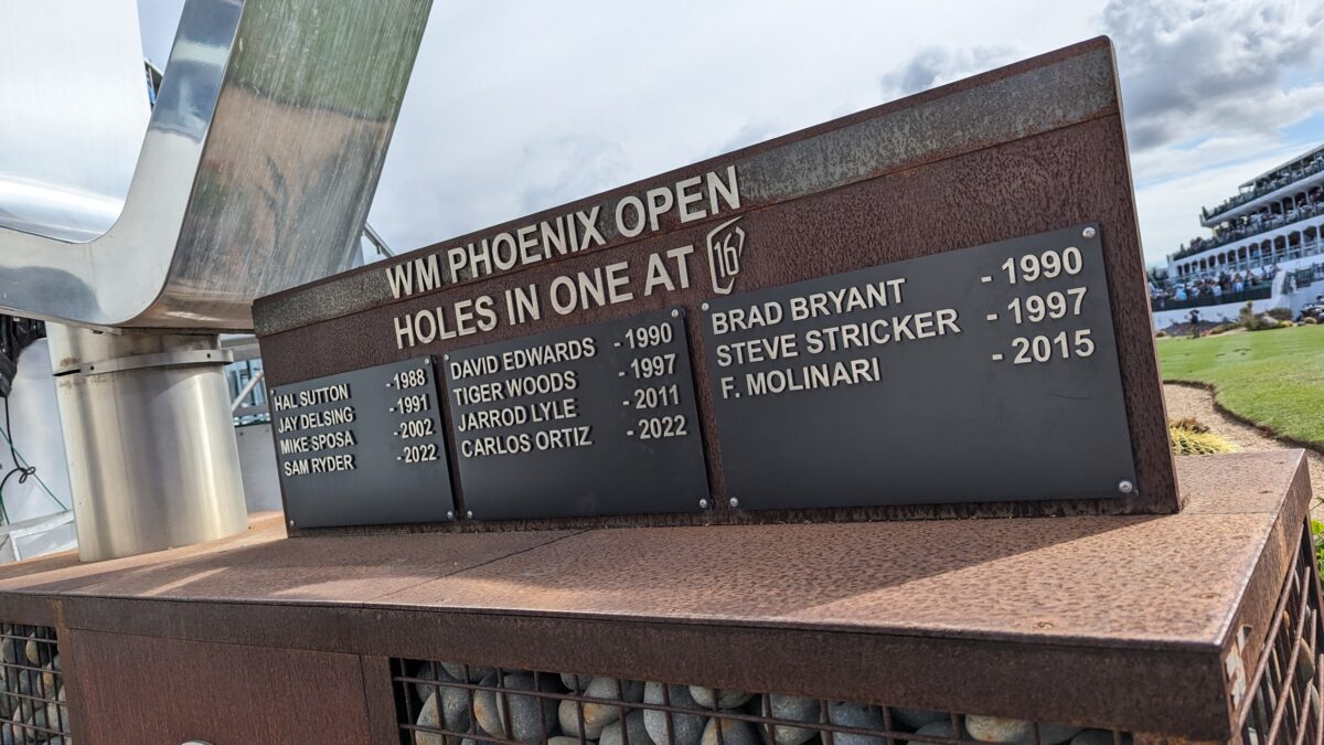 All the holes-in-one at the 16th hole at the WM Phoenix Open